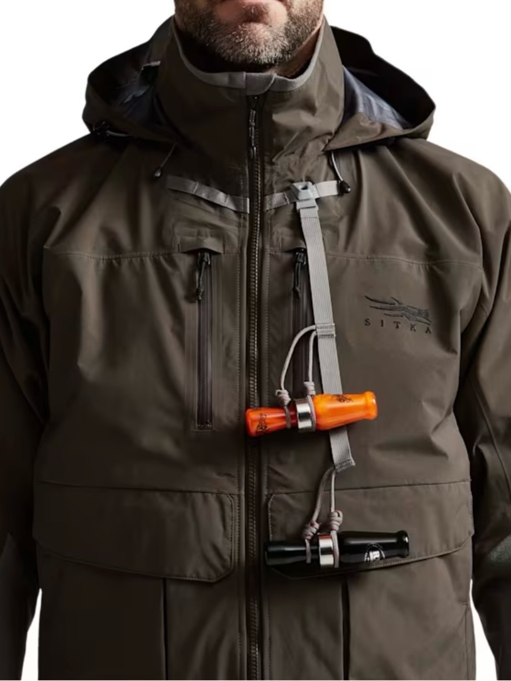 SITKA Delta Pro Wading Jacket Large Earth - Picture 11 of 15